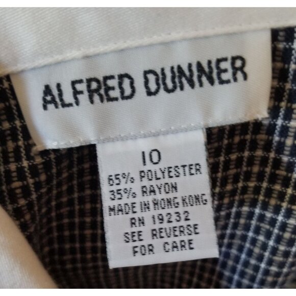 Alfred Dunner Sailing Windbreaker Jacket Sz 10 (Med) White Navy Blue with Ropes - Picture 3 of 7